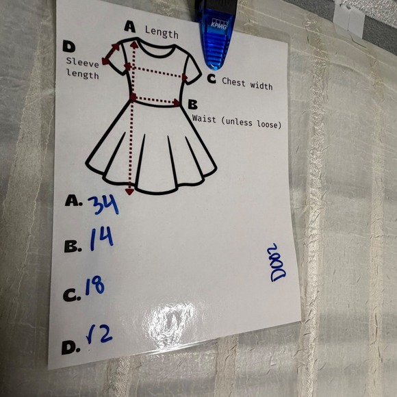 White Closet Elements Mini Dress Women L White Black Linen Blend Puff Sleeve - Picture 4 of 8